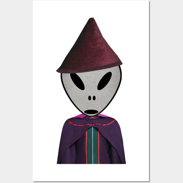 You are a Alien Wizard Wall Art by ellenaJ